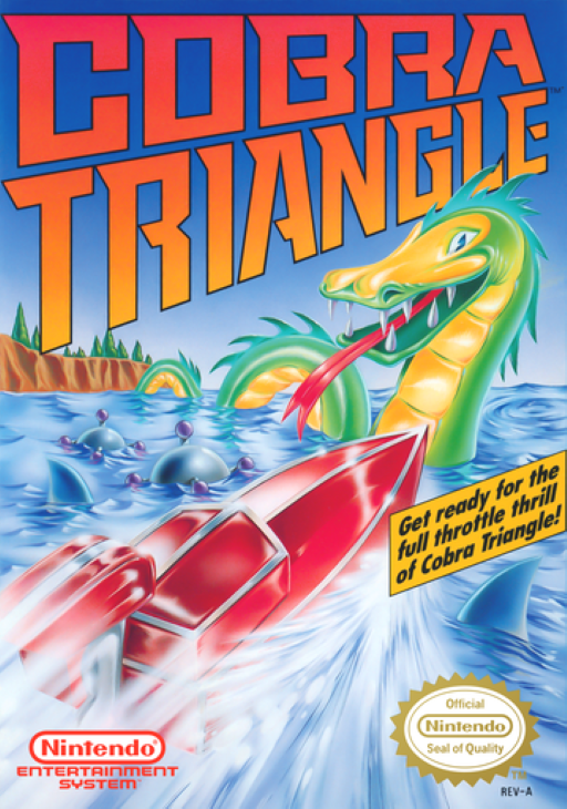 Cobra Triangle (USA) box art